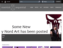 Tablet Screenshot of essentialsequential.com